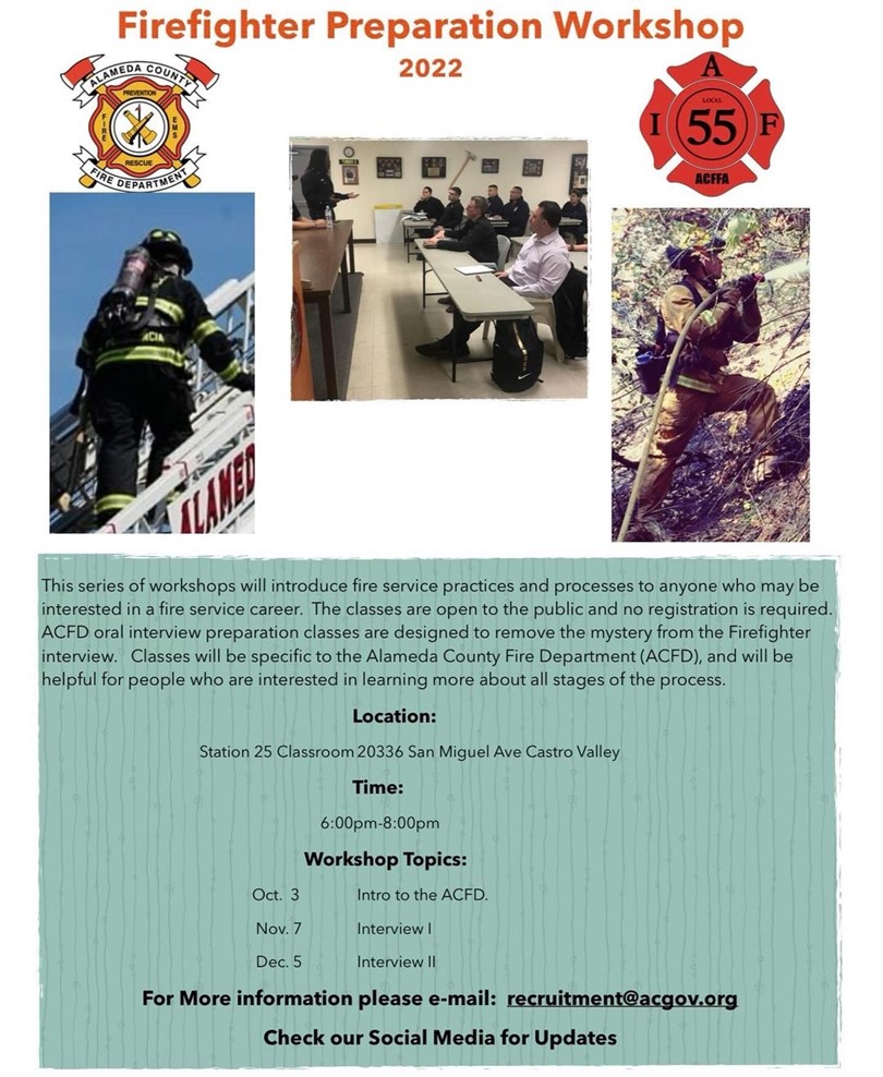 Careers Alameda County Fire Department